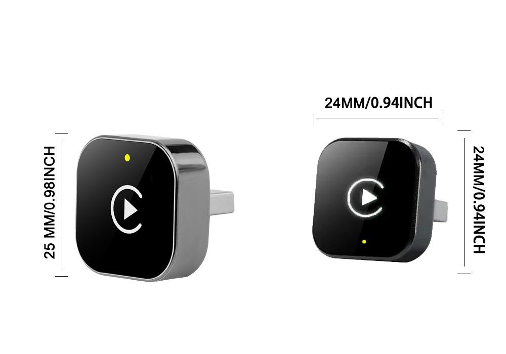 New 2-in-1 Wireless Android Auto & CarPlay Adapter Box
