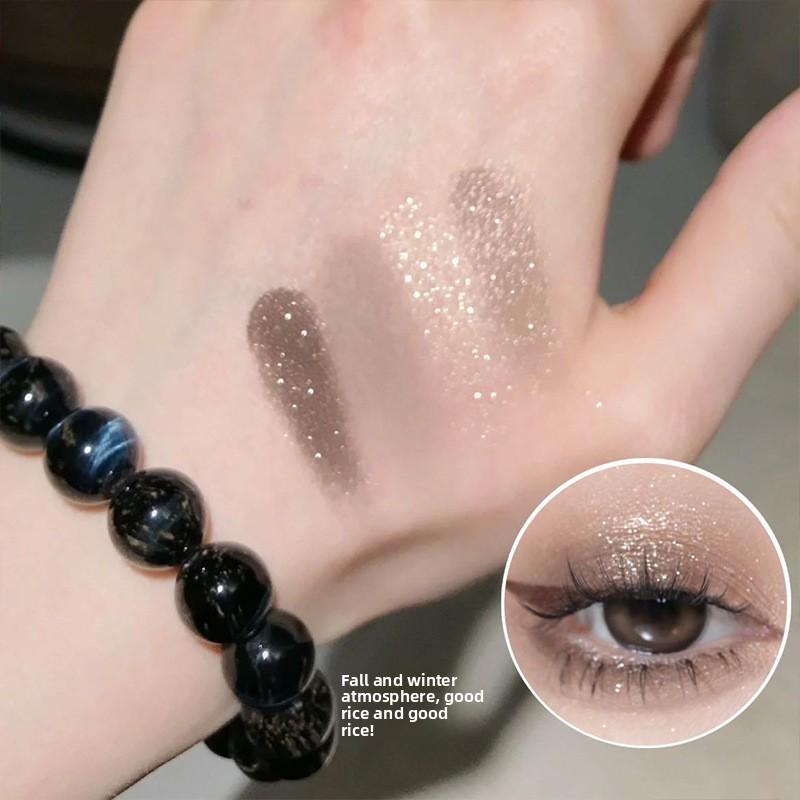 

Палетка тіней для повік Cold Brew Flax Gray Brown Daily Shimmer