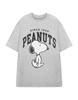 Peanuts Snoopy Grey Since 1950 Short Sleeved 100% Cotton T-shirt Mens Tees Top Unisex