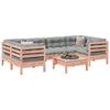 VidaXL Garden Lounge Set 7 Pcs and Cushions Solid Douglas Fir Wood 3299317