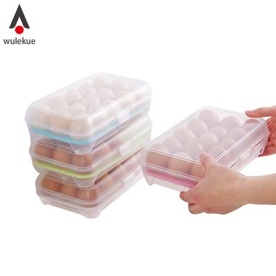 10 Cells Eggs Space Saving Fresh Box Storage Container Case Plastic Crisper BT