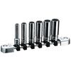 [Kyoto Machine Tools] Nepros 6.3mm (1/4 Inch) Deep Socket Set, 6-Piece NTB2L06WA