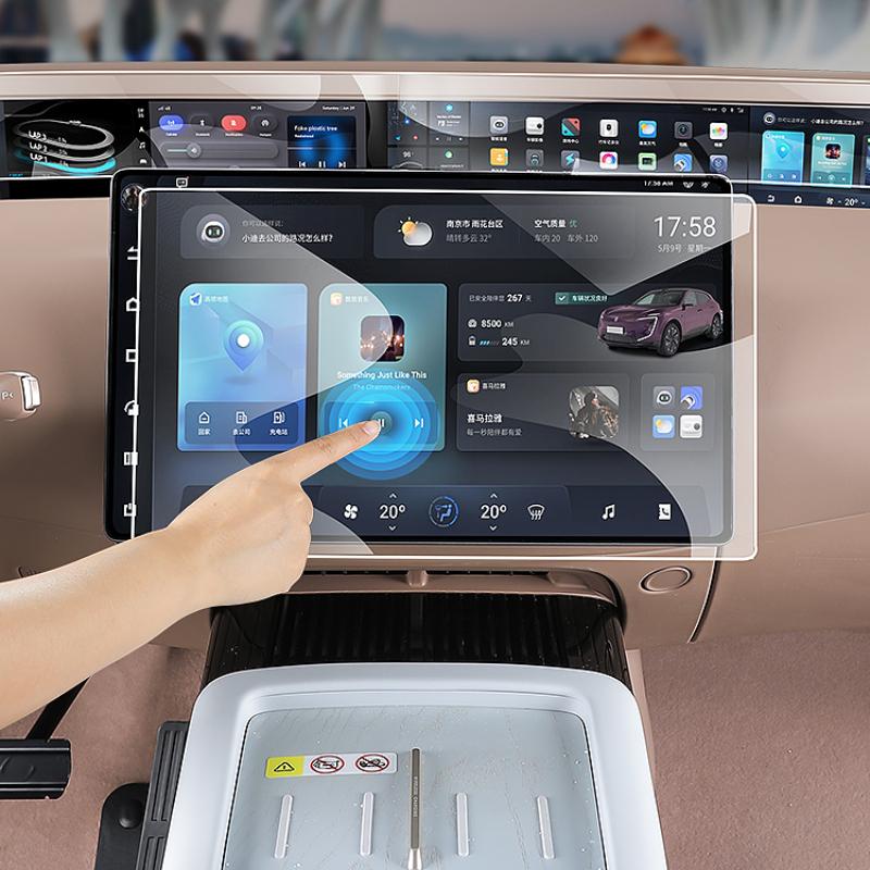 For Avatr 07 Specialized Center Screen Film Navigation Tempered Film Sticker Interior Products Decoration Car Accessories