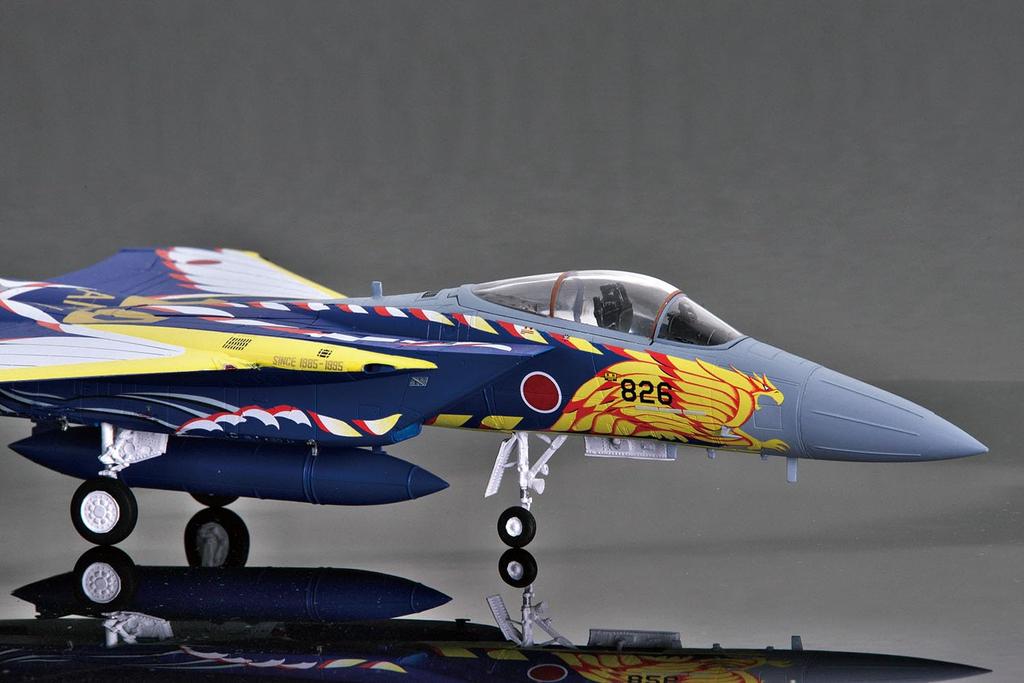 Platz 1/72 Japan Air Self-Defense Force F-15J Eagle 204th Squadron F-15 Reorganization 10th Anniversary Commemorative Paint Scheme Mystic Eagle 1995 P