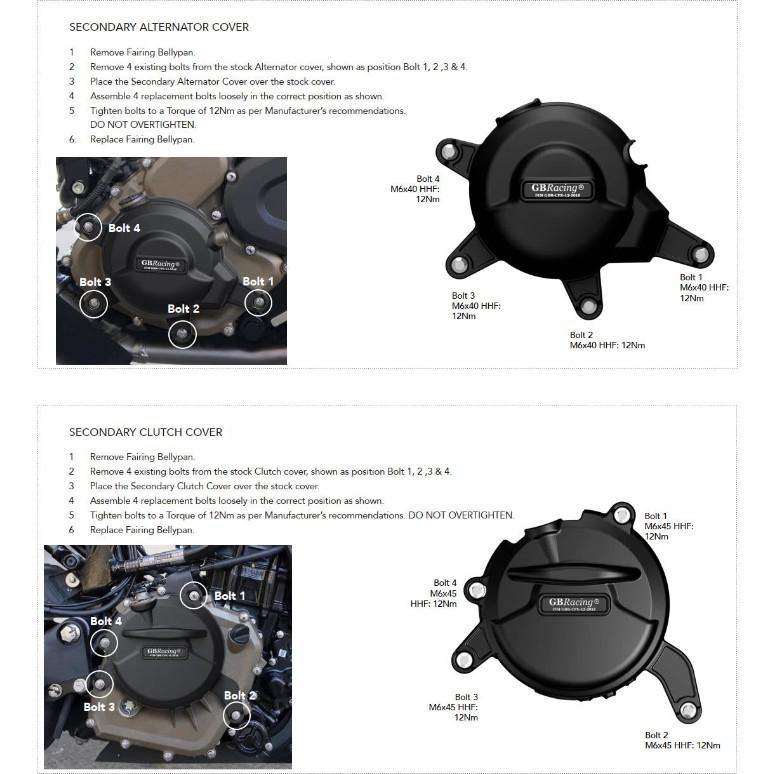 Husqvarna Black/White Arrow 401 (18-19) Engine Anti-Fall Protection Side Cover