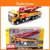 Alloy Volvo Cement Pump Truck Model With Inertia Control For Kids And Collectors