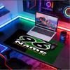 Custom Name Personalized Hannover 96 Football Pattern Mousepad, Laptop PC Desk Mat, Decorative Desk Mat for Home Keyboard Pad Gift