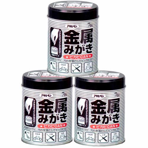 

Asahipen Metal Polish, Pikapikan, 70g (Pack of 3)