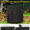 Heater Cover Oxford Fabric Drawstrings Protector With Secure Fastening Space Heater Protective Covers For Yards Porches Gardens