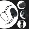 Pair Chrome Motorcycle Universal 8mm Rear View Side Mirrors For Harley-Davidson Street Glide Road King Fatboy