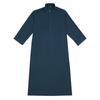 Abito lungo da uomo con colletto alla coreana, manica lunga, vestaglia, stile etnico, costume nazionale tradizionale cinese, outerwear ampio e casual