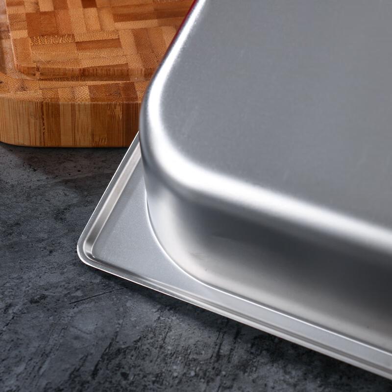 

ZISIZ Thickened Stainless Steel Food Pan