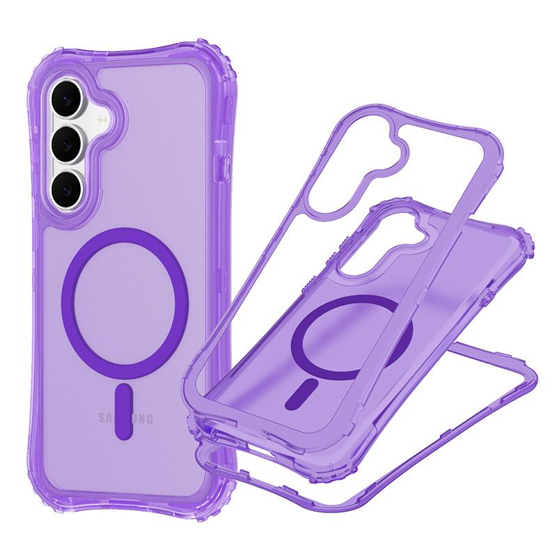 Neue Handyhülle für Samsung S25FE Drei-in-Eins Hautsensible Magnetische Handyhülle