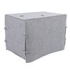 Dog Crate Cover Foldable Coldproof Felt Material Keep Warm Windproof Pet Kennel Cover for Winter Col