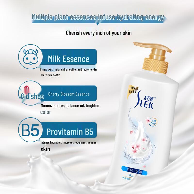 SLEK Milk Hydrating Body Wash