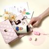 Summer Mini Folding Umbrella for Women Cartoon UV Protection Parasol Umbrella for Girls Sun Shade Cute Umbrella Foldable Pocket