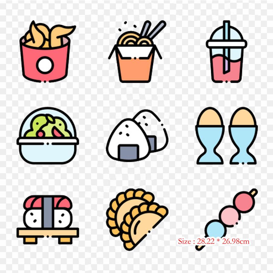 

Компактный автомобильный мультяшный утюг с термопереносной печатью, виниловые нашивки, наклейки для одежды, аппликации «сделай сам», моющиеся нашивки