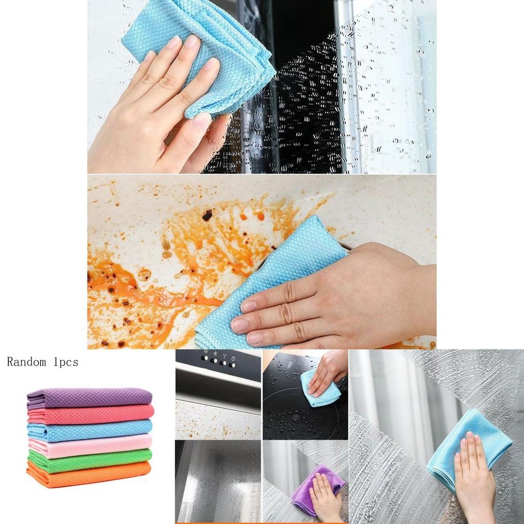 Wunderbare Nanoskala Streifenfreie Reinigungstücher Super Saugfähig Und Weich Im Griff