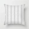 Office Sofa Car Cushion Cover Cartoon Black and White Simple Line Printing Luxury Home Decoration Pillow Cover
