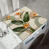 Verschillende Maten Vintage Geruite Print Wasmachine Stofhoes Pad, Sneldrogende Absorberende Beschermende Bovenmat voor Wasmachine en Droger