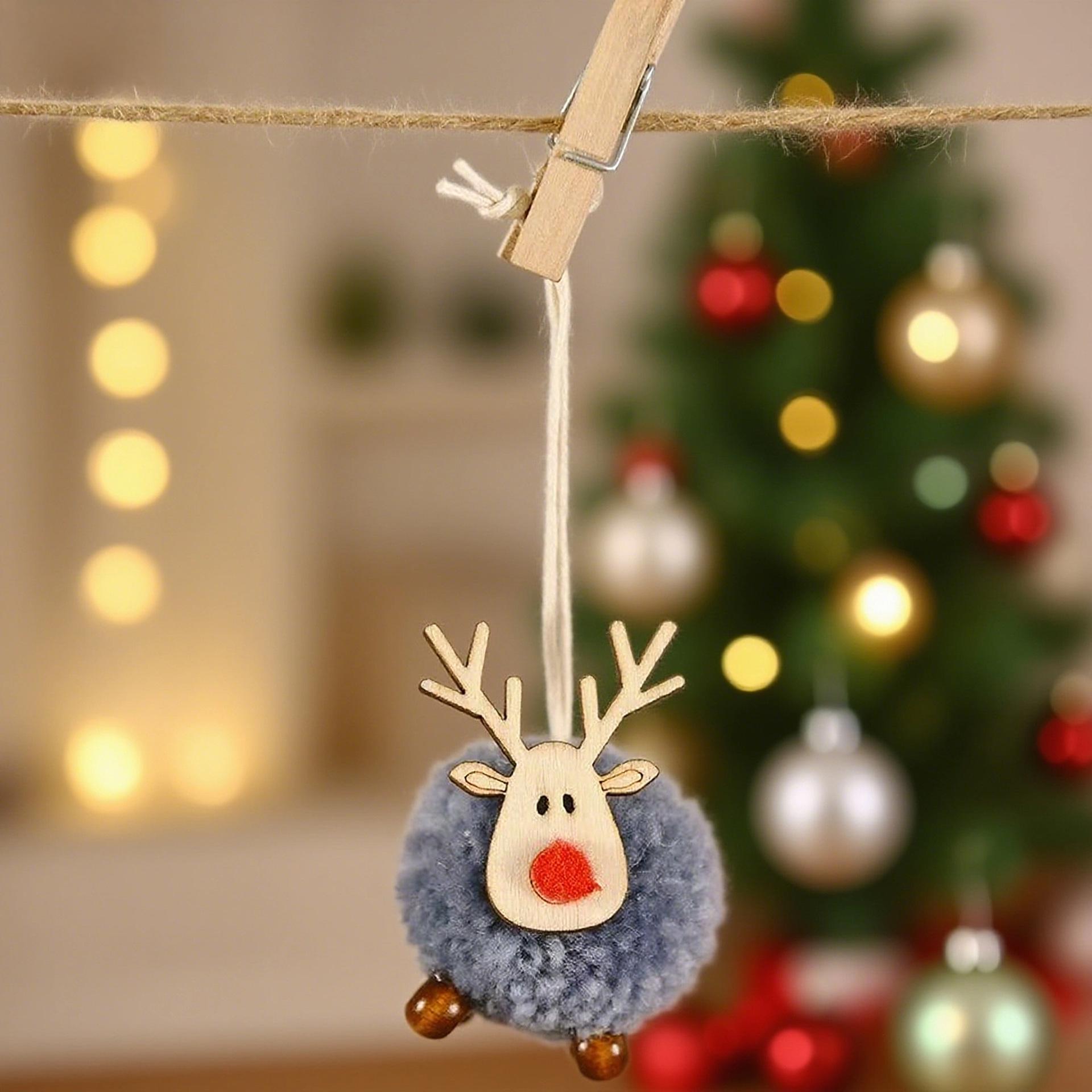 

Felt Sheep Doll and Reindeer Ornament Christmas Decorations
