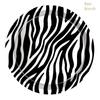 Woodland Animals Disposable Plates Jungle Safari Birthday Animals Giraffe Zebra 1st Birthday Party Decor Leopard Print Plates