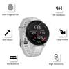 Gehärtetes Glas für Garmin Forerunner 165 / Forerunner 165 Music [2er-Pack] Phonillico Kratzfester Displayschutz für Uhren
