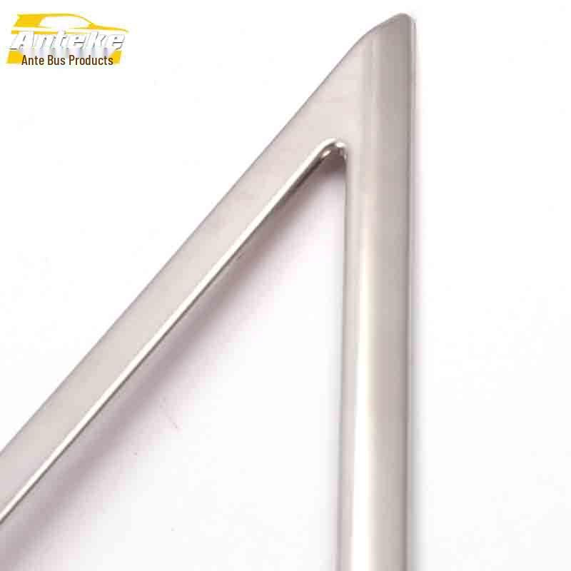 GL6 Speaker Box Bright Ring & Stainless Steel Door Speaker Cover Decorative Sticker - Car Interior Accessories.