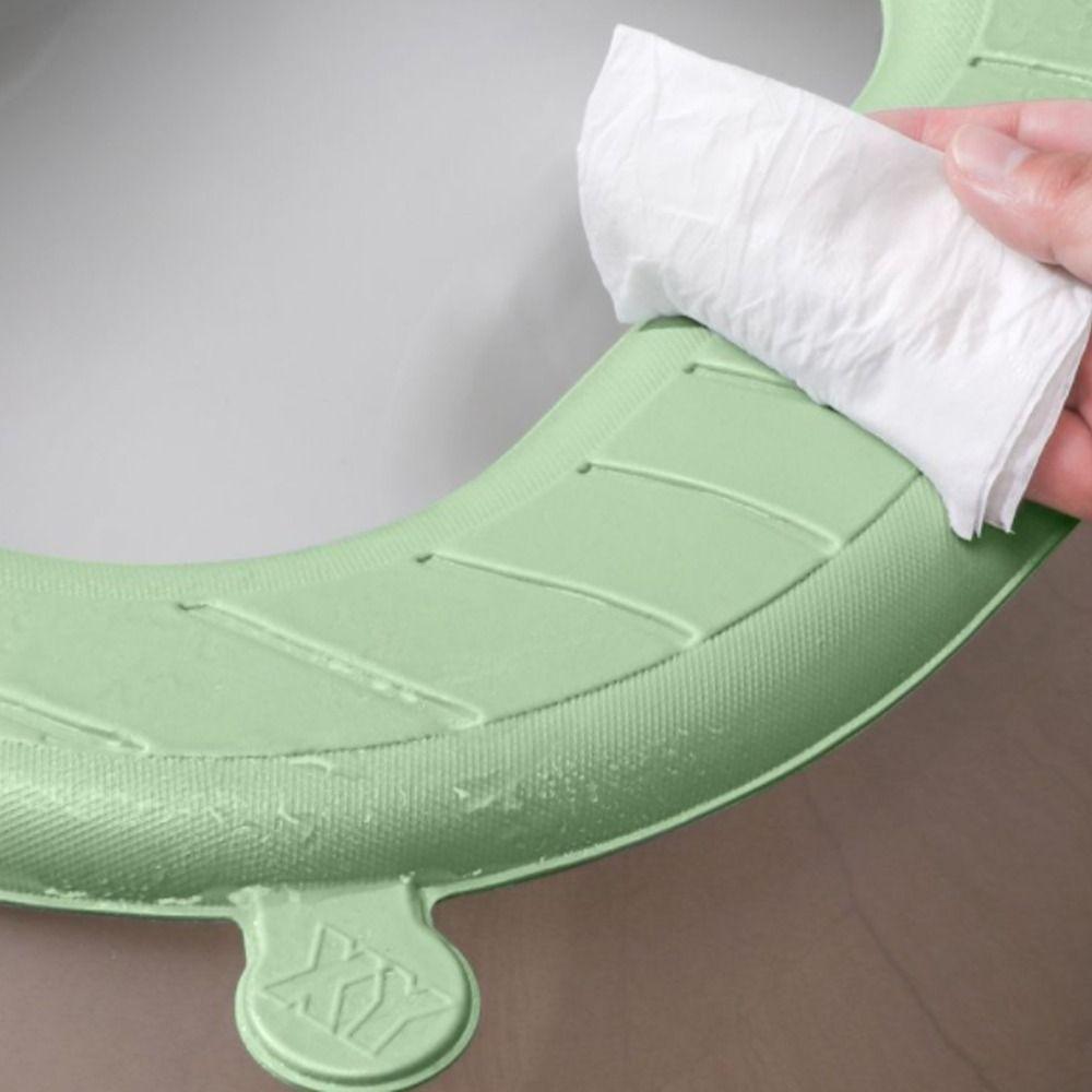 Universal EVA Toilet Seat Cover Reusable Closestool Mat Soft Toilet Seat Cushion Household