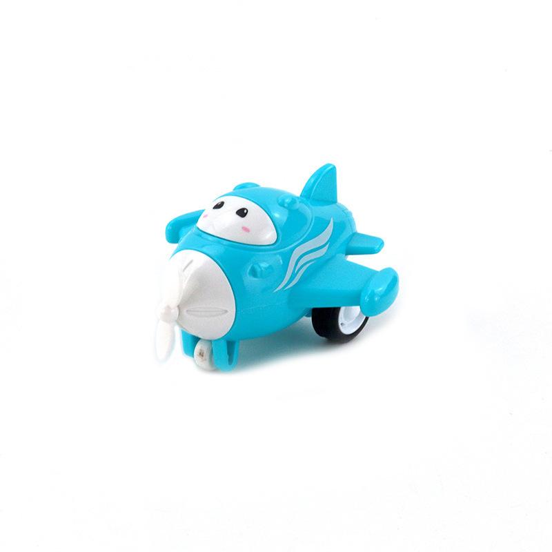 Children's Pull Back Car Toys Educational Toys Plastic Mini Cartoon Cute Airplane Model Children Boy Birthday Gifts