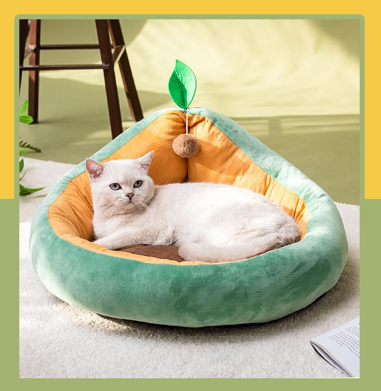 

Autumn and Winter New Cat Kennel Medium Large Dog Nest Warm Thickened Cat Mattress Pet Daily Necessities Accessories M