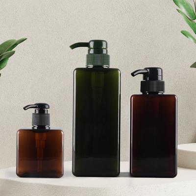 150ml Nachfüllbare Quadratische Shampoo Duschgel Leere Flaschen Mit Pumpe Shampoo Spülung Duschgel Spender Für Hotel Badezimmer