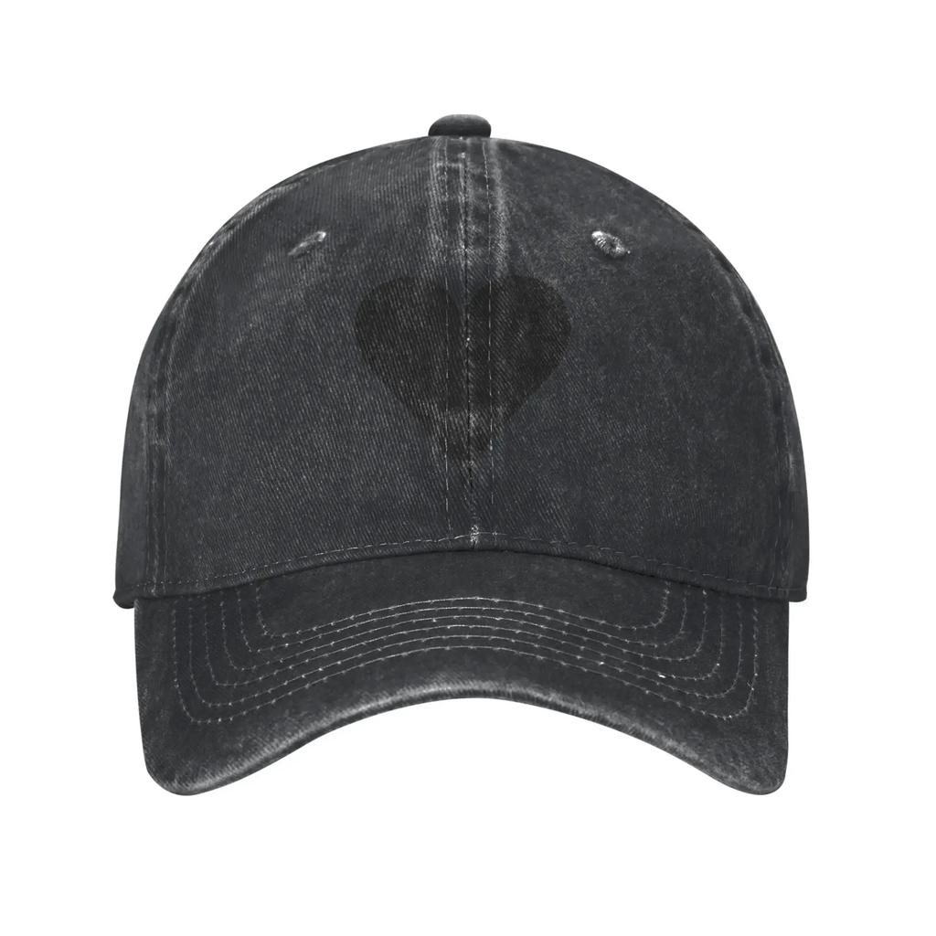 Ralses heart Casual Baseball Cap  Running Hippie Trucker Hat Summer Dropshipping Unisex Adult DIY Print Snapback Cap