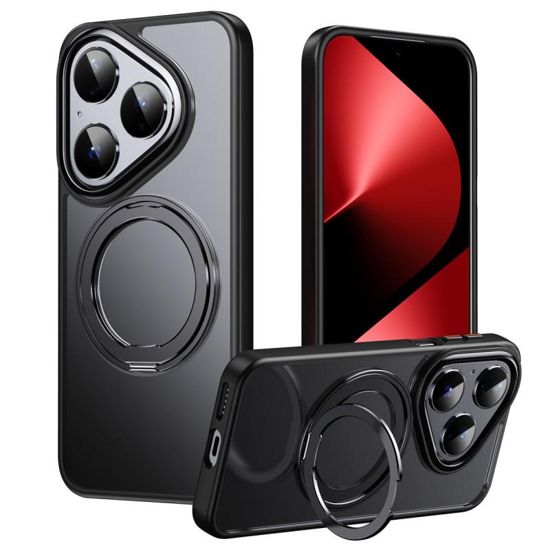 Magnetic Rotating Stand Phone Case P80 Pro P70 Ultra Transparent Matte TPUPC Drop Protection Cover