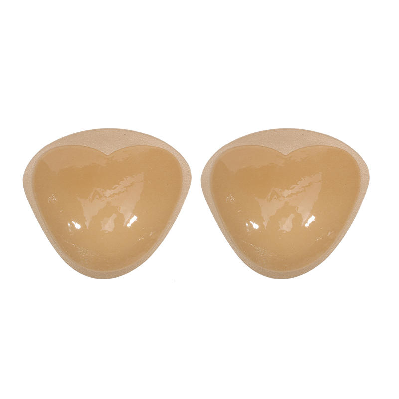 2 Stück Damen Push-Up Brustpolster Silikon BH Unterwäsche Polster Brustwarzenabdeckung Aufkleber Patch Bikini Einlage Badeanzug Zubehör