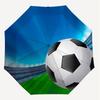 1PC Soccer Ball Umbrella-8-Rib Reinforced, Automatic Open, Lightweight & Durable, Fashion Accessory for Outdoor, H0362