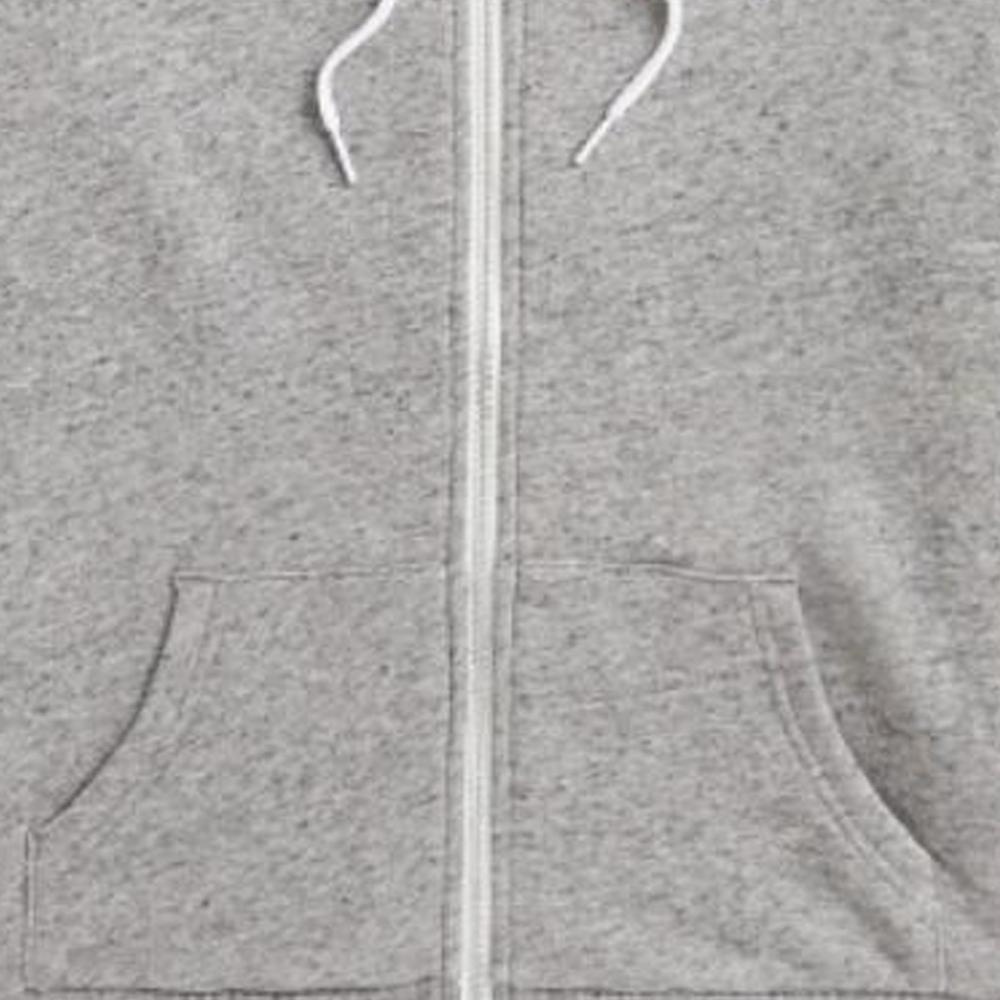 Polo Ralph Lauren Logo Embroidered Zipper Hoodie Loose Fit Long Sleeve Sweatshirt Women sweatshirt Gray WMPOKNINFB20705-020