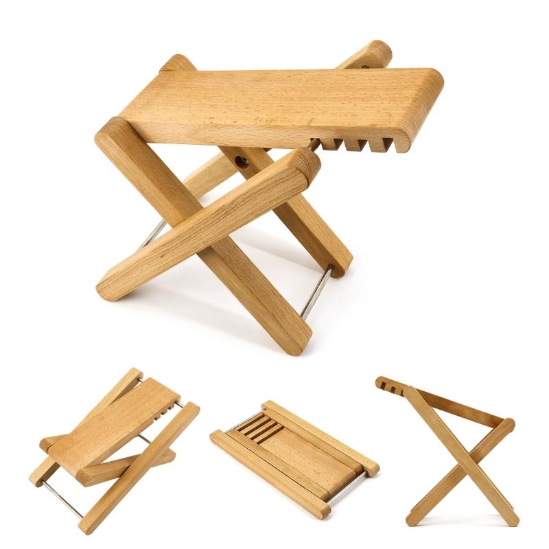 4 Marce Regolabile di Lusso Poggiapiedi per Chitarra Antiscivolo Sgabello Pieghevole Accessori Poggiapiedi per Parti di Chitarra Classica
