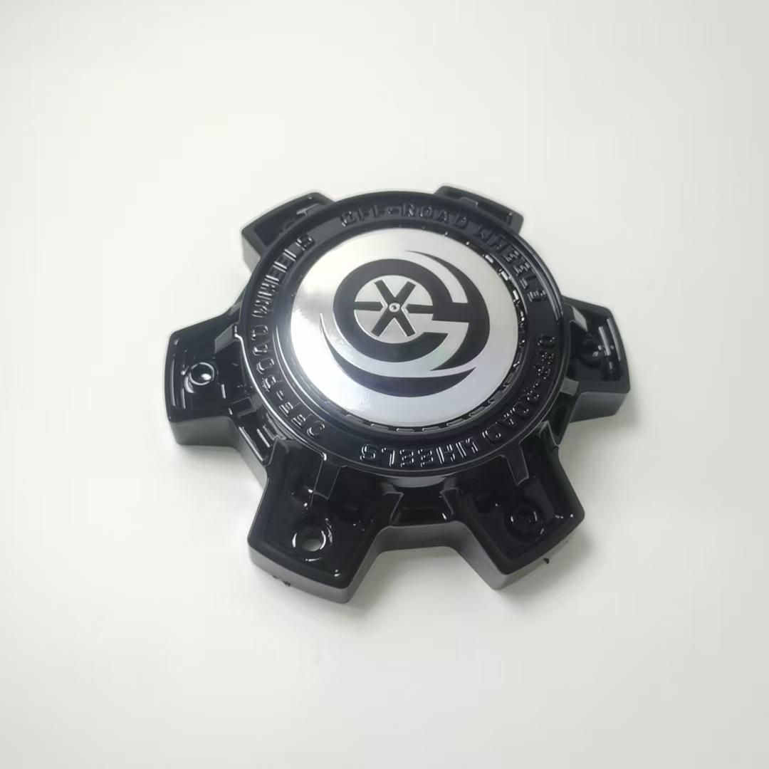 Modified Pickup Truck Off-Road Black Rhino Desert Scorpion Wheel Hub Caps