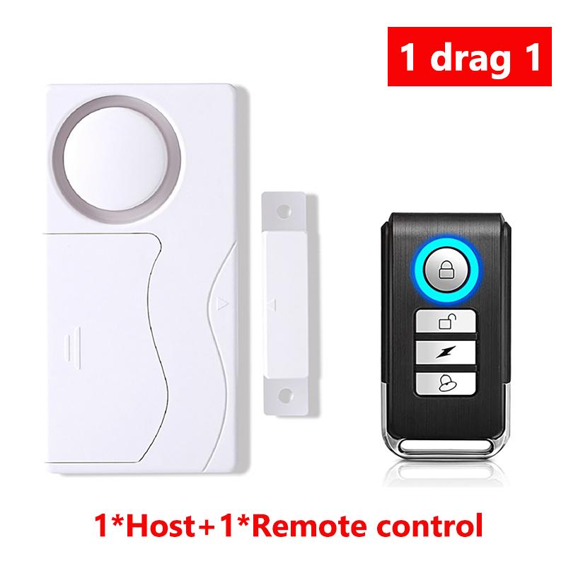110dB Loud Door Window Alarm With Remote Control Smart Home Security Alarm with Magnetic Sensor Wireless Siren Detector Alarm
