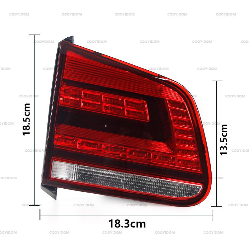 For Volkswagen VW Tiguan 2013-2017 Rear Bumper TailLight Brake Stop Reverse Lamp Taillight Car Assembly Accessories
