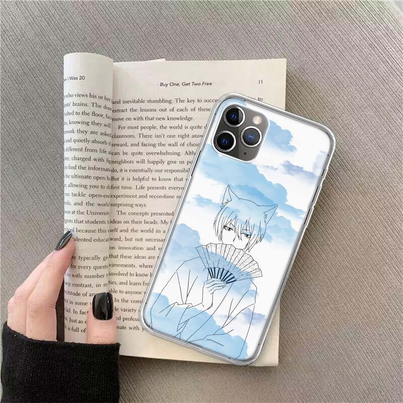 Anime Kamisama Love Kiss Handy Für Apple Iphone 12 13 Mini 15 Pro Max 11 Pro 14 Plus 16 Pro Max 16E Hülle Schale Abdeckung Klar TPU