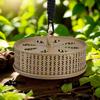 Hollow Mosquitoes Coil Tray with Cover Mosquito Repellent Incense Box Repellent Incense Coil Burner for Indoor Outdoor