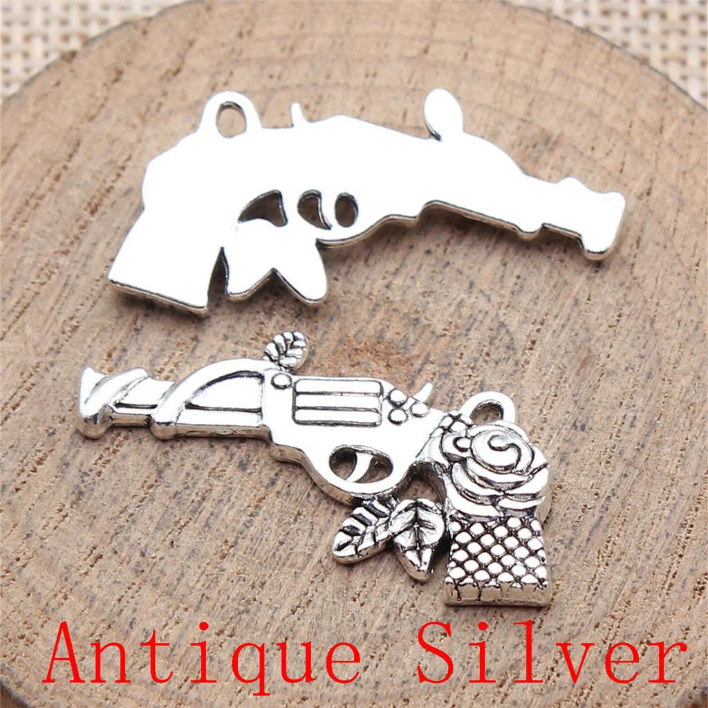 Bow Arrow Shaped Charms Pendant For Bracelet Necklace Jewelry Making Craft Findings