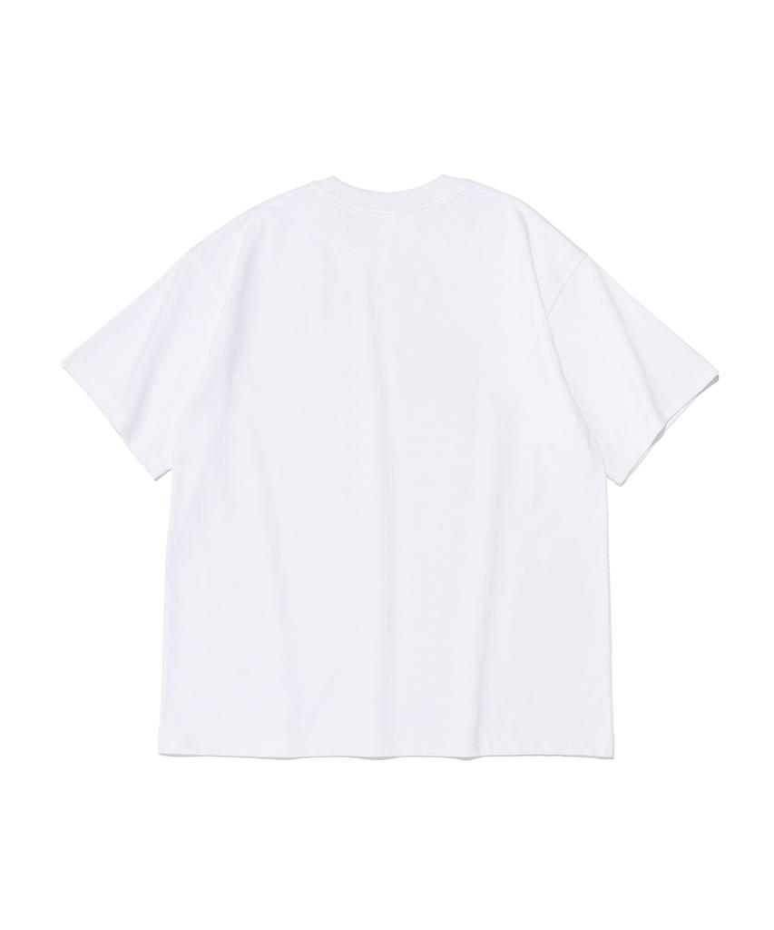 ROIDESROIS Script Logo Paris Short Sleeve T-Shirt (White)