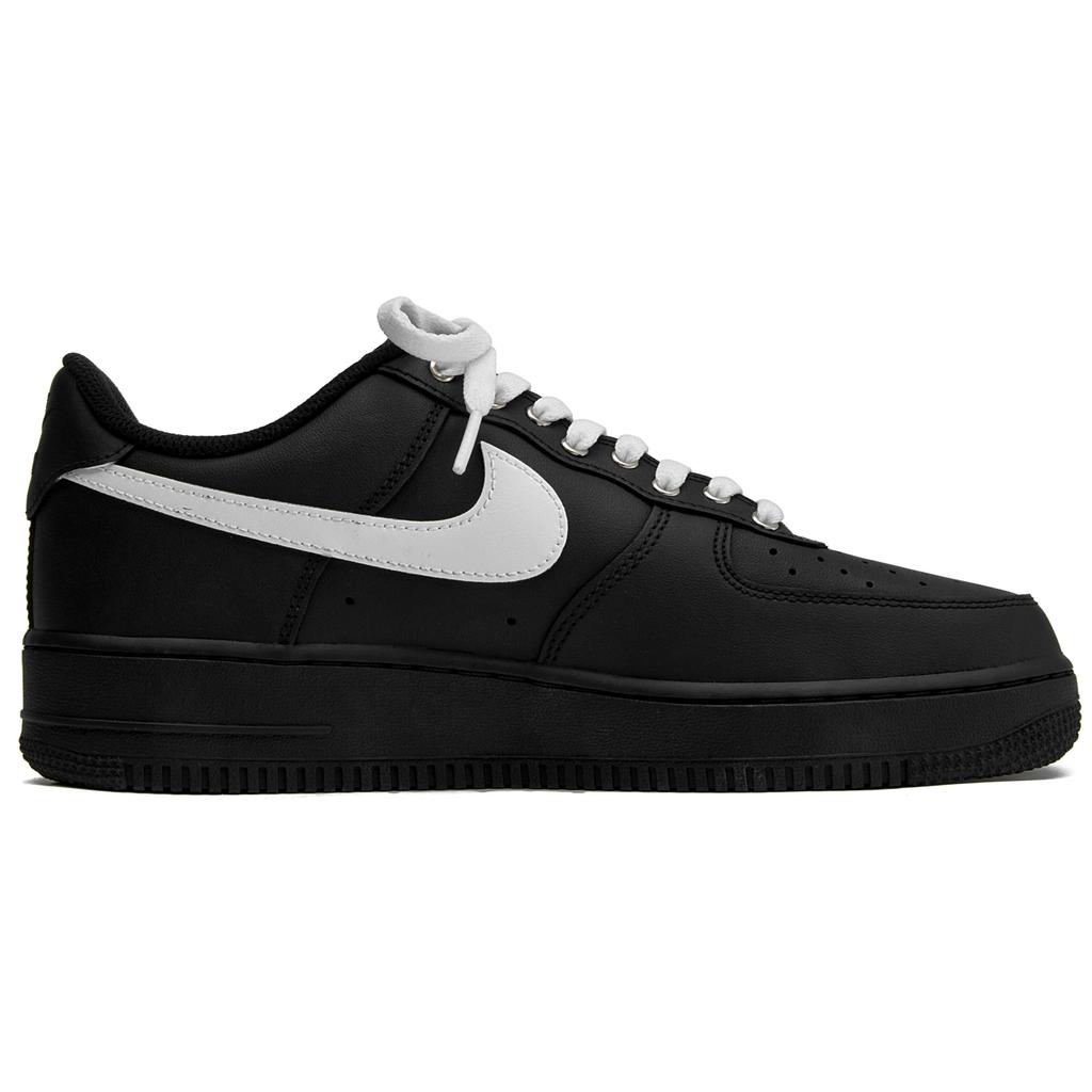 Nike Air Force 1 Trendy Abrasion Resistant Balance Low top Skateboard Shoes Unisex Black White CW2288-001(Team55-BigSwoosh)