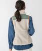 LL Bean Bean Sherpa Fleece US Lead 1000184457 Women's Vest, Fit, Petite, Medium, Gray,