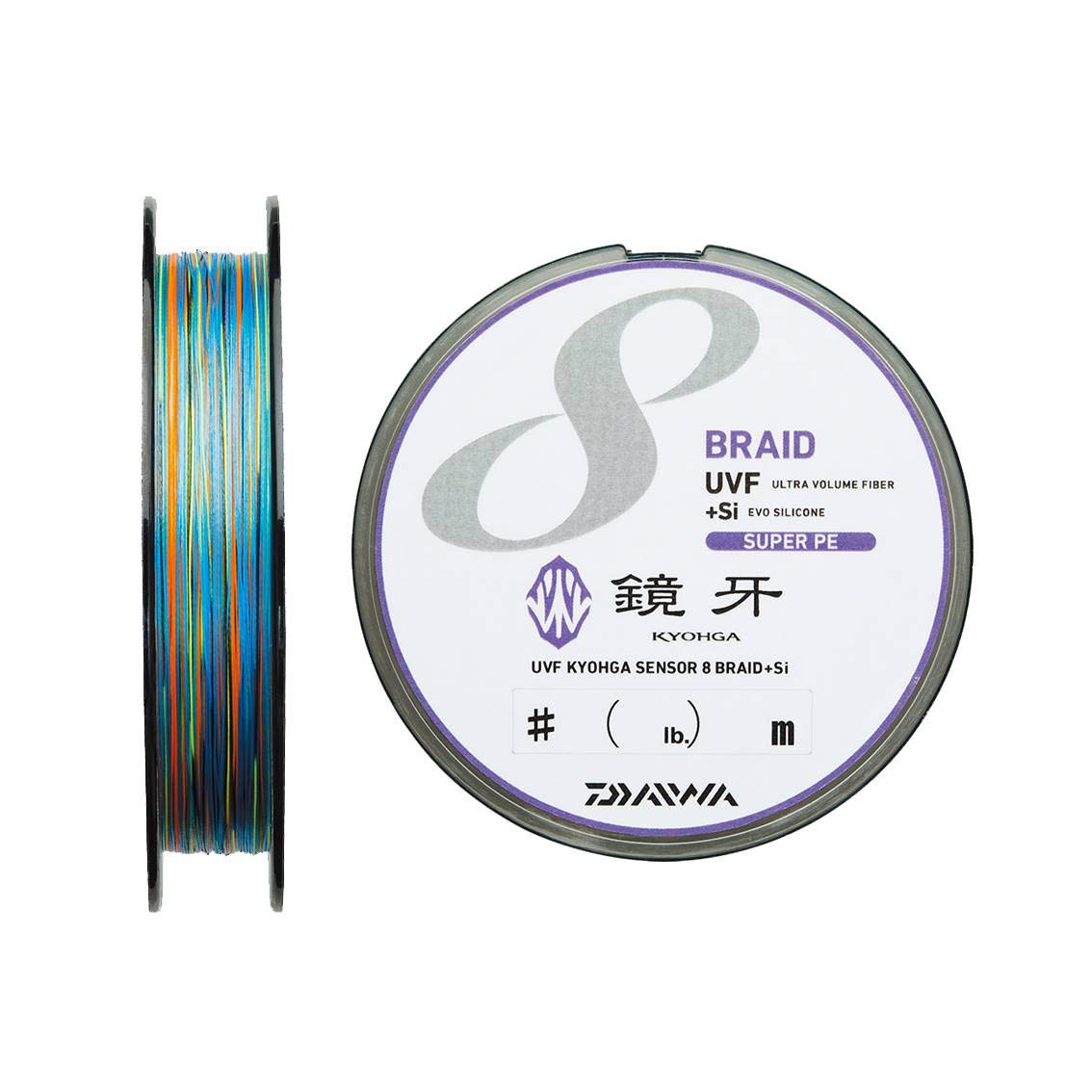

Daiwa UVF Kyoga Sensor 8 Braid Si 200m + 1.2