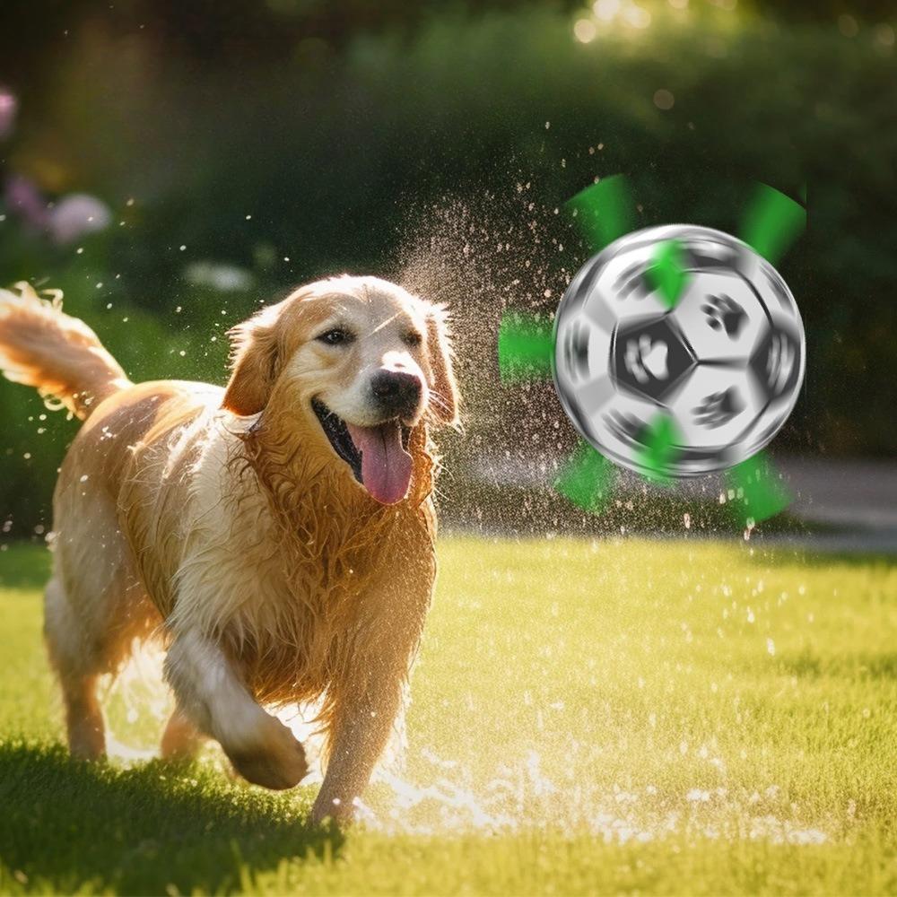 Dog Football Toy Rubber Ball Interactive Dog Training Elastic Ball Molars Bite Resistant Corgi Large Dog Pet Ball