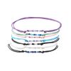 7Pieces Handmade Colorful Woven Bracelets Adjustable Size Wristband for Fashion Enthusiasts and Unique Style Lovers
